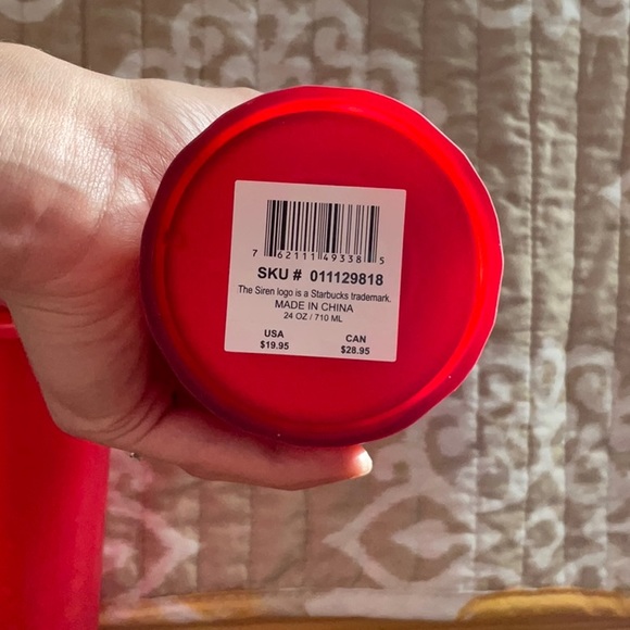 Starbucks Red Heart Dome Tumbler - Picture 2 of 3